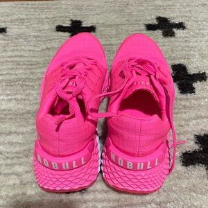 NOBULL Women's Diamond Knit Pink Runner Sneakers